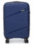 Valise cabine rigide Milos 55 cm Bleu