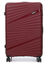 Valise rigide Milos 75 cm Rouge
