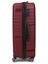 Valise rigide Milos 75 cm Rouge