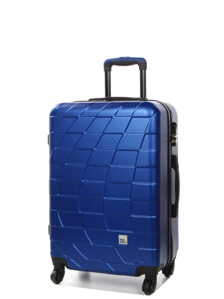 Valise rigide Alter 65 cm Bleu Marine