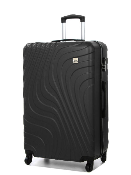 Valise rigide Siena 76 cm Noir