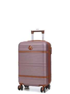 Valise cabine rigide extensible Tampa 2 - 55 cm Rose