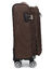 Valise cabine souple extensible Corinthe 55 cm Marron Marron