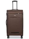 Valise souple extensible Corinthe 88 cm Marron