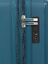 Valise cabine rigide Potsdam 55 cm Bleu P�trole