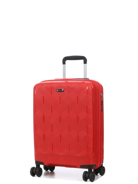 Valise cabine rigide Potsdam 55 cm Rouge