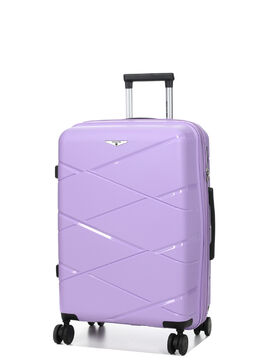 Valise rigide extensible Kos 2 - 65 cm Mauve