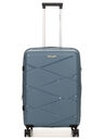 Valise rigide extensible Kos 2 - 65 cm Bleu Orage Bleu Orage