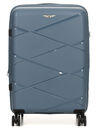 Valise rigide extensible Kos 2 - 65 cm Bleu Orage Bleu Orage