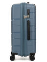Valise rigide extensible Kos 2 - 65 cm Bleu Orage Bleu Orage