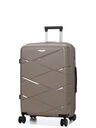Valise rigide extensible Kos 2 - 65 cm Champagne Champagne