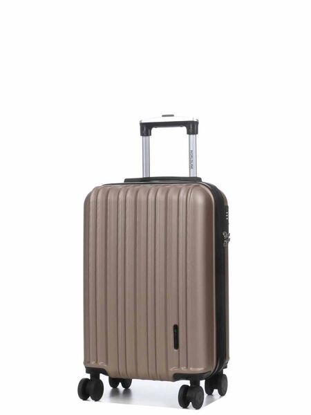 Valise cabine rigide extensible Braga 3 - 55 cm Taupe