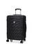 Valise rigide extensible Linz 3 - 65 cm Noir Noir