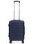 Valise cabine rigide extensible Linz 3 - 55 cm Bleu Marine Bleu Marine