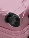 Valise rigide extensible Tanger 3 - 65 cm Rose Rose