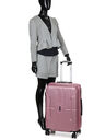 Valise rigide extensible Tanger 3 - 65 cm Rose Rose