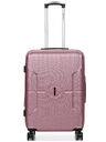 Valise rigide extensible Tanger 3 - 65 cm Rose Rose