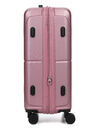 Valise rigide extensible Tanger 3 - 65 cm Rose Rose