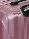 Valise rigide extensible Tanger 3 - 65 cm Rose Rose