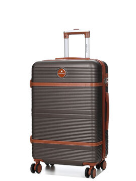 Valise rigide extensible Tampa 3 - 66 cm Marron