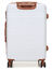 Valise rigide extensible Tampa 3 - 66 cm Blanc Blanc