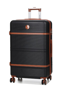 Valise rigide extensible Tampa 3 - 75 cm Noir