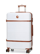 Valise Worldline Tampa 3 - 75 cm Blanc