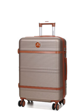 Valise rigide extensible Tampa 3 - 66 cm Champagne