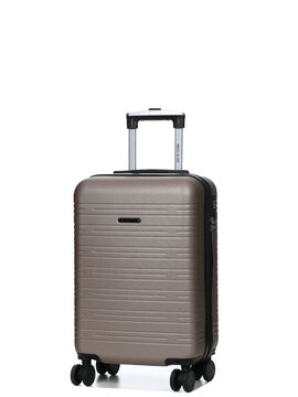Valise cabine rigide extensible Bologne 2 - 55 cm Champagne