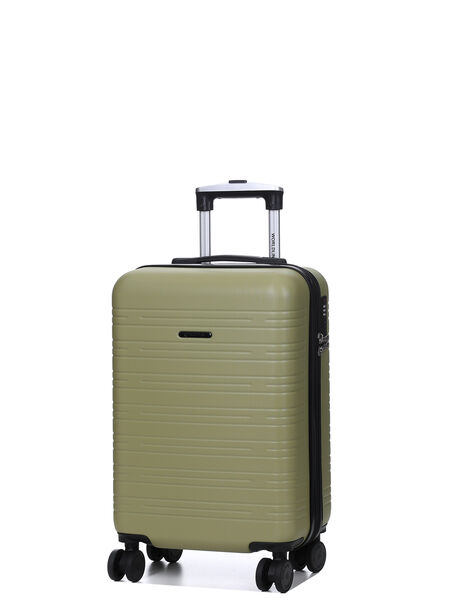 Valise cabine rigide extensible Bologne 2 - 55 cm Vert Olive