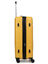 Valise rigide extensible Braga 3 - 76 cm Jaune Jaune