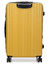 Valise rigide extensible Braga 3 - 76 cm Jaune Jaune