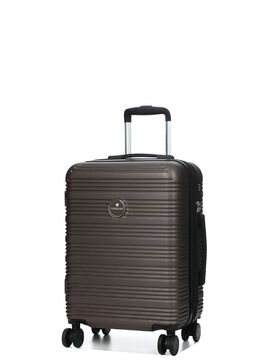Valise cabine rigide extensible Linz 3 - 55 cm Marron