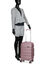 Valise cabine rigide extensible Minneapolis 3 - 55 cm Rose Rose