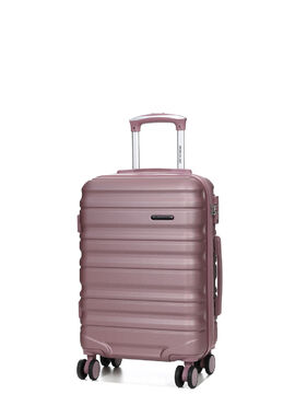 Valise cabine rigide extensible Minneapolis 3 - 55 cm Rose