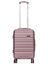 Valise cabine rigide extensible Minneapolis 3 - 55 cm Rose Rose