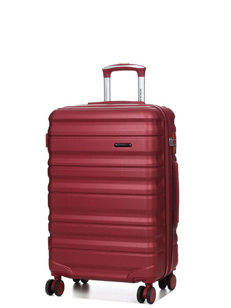 Valise rigide extensible Minneapolis 3 - 66 cm Bordeaux