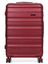 Valise rigide extensible Minneapolis 3 - 76 cm Bordeaux Bordeaux