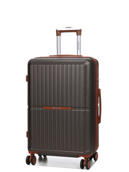 Valise rigide extensible Sumatra 66 cm Marron