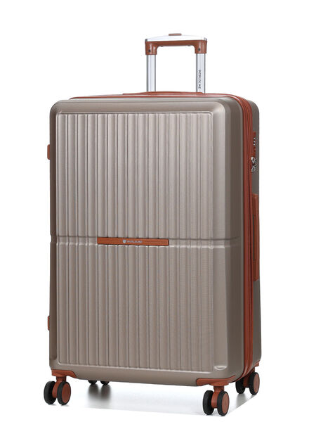 Valise rigide extensible Sumatra 76 cm Champagne