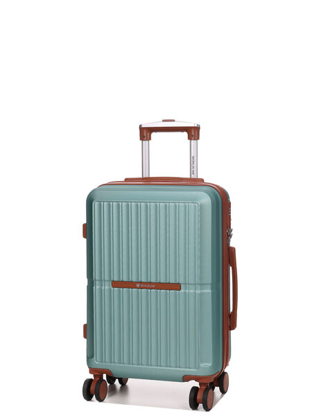 Valise cabine rigide extensible Sumatra 55 cm Vert Opaline