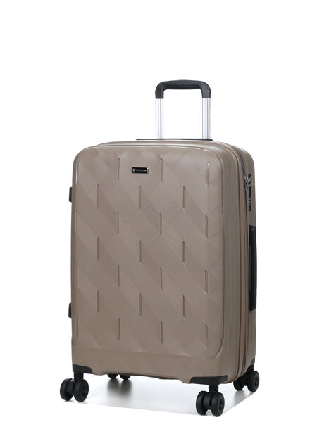 Valise rigide Potsdam 66 cm Taupe