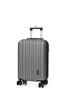 Valise cabine rigide extensible Braga 3 - 55 cm Gris Fonc�