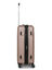 Valise rigide extensible Braga 2 - 65 cm Rose Gold