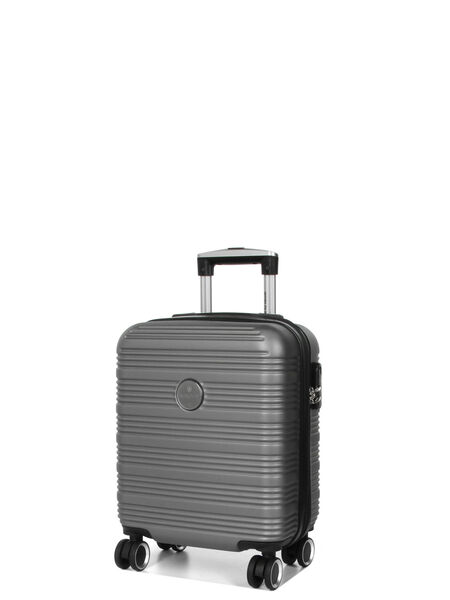 Valise cabine underseat rigide extensible Linz 2 - 45 cm Gris
