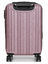 Valise cabine rigide extensible Braga 2 - 55 cm Rose Rose