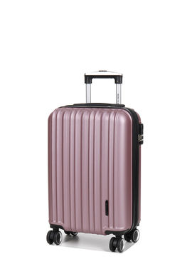Valise cabine rigide extensible Braga 2 - 55 cm Rose