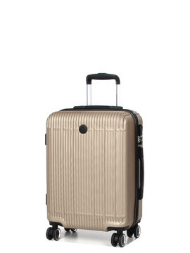 Valise cabine rigide Tulsa 55 cm Champagne
