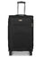 Valise souple extensible Agadir 76 cm Noir Noir