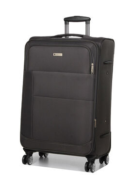 Valise souple extensible Agadir 76 cm Gris